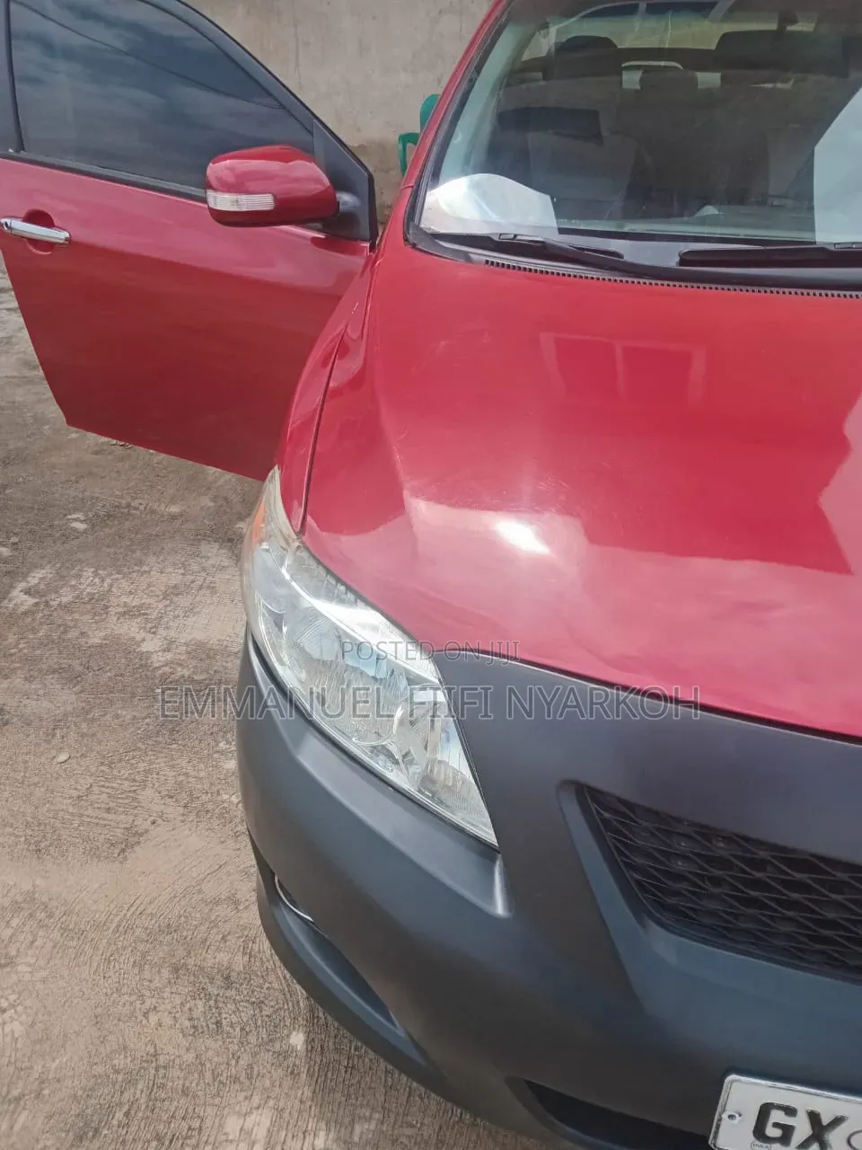 Toyota Corolla 2009 Red