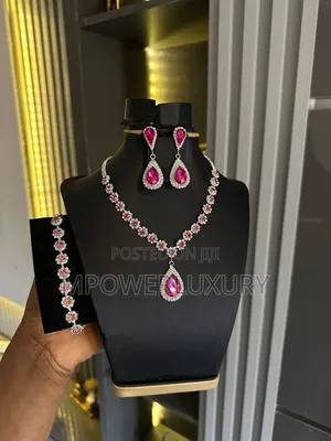Luxury Raindrop Bridal Set