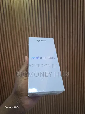 New Motorola Moto G100 5G 256 GB Black