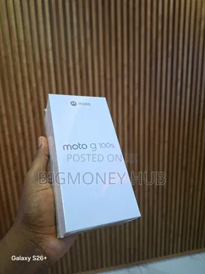 New Motorola Moto G100 5G 256 GB Black