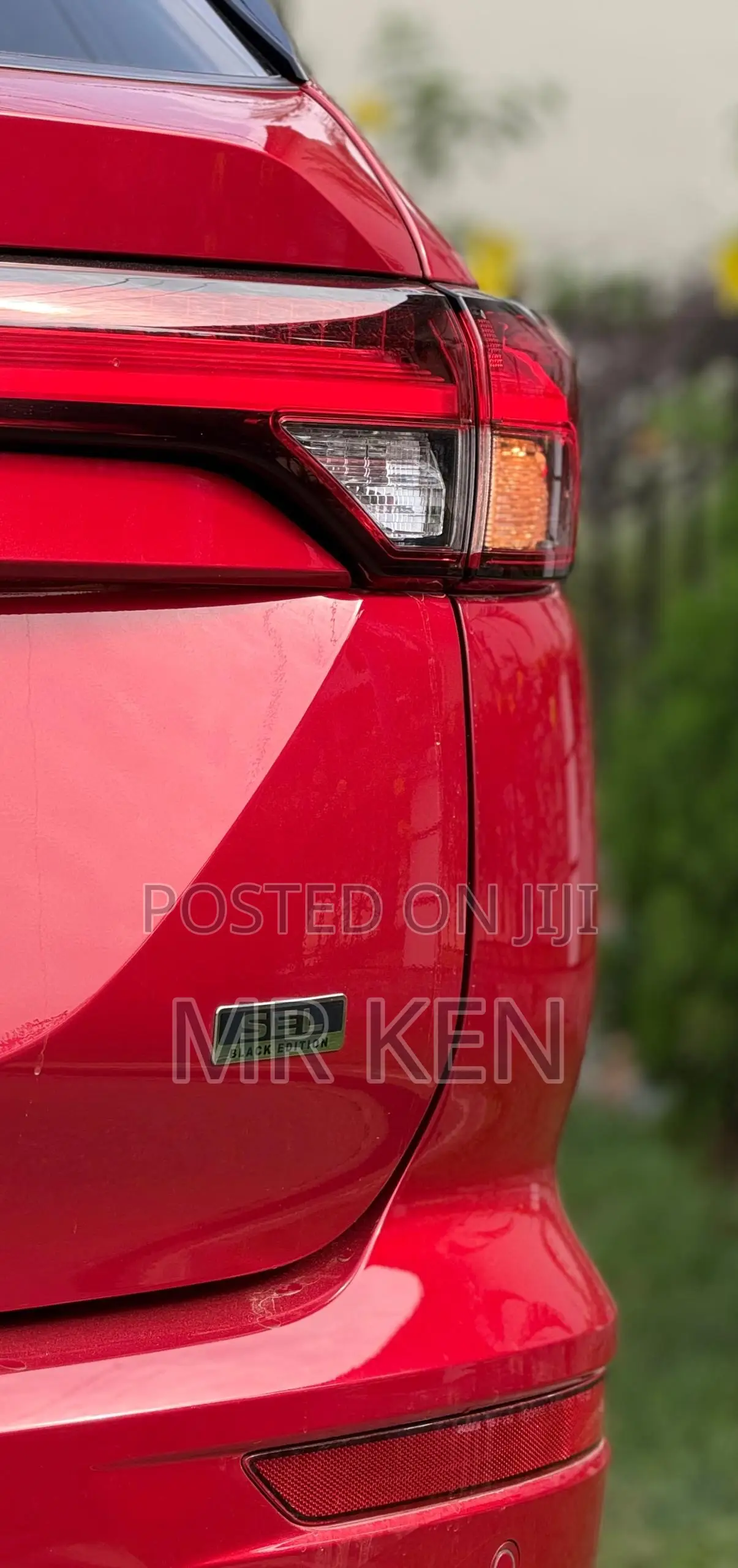 Mitsubishi Outlander SEL Black Edition 2023 Red