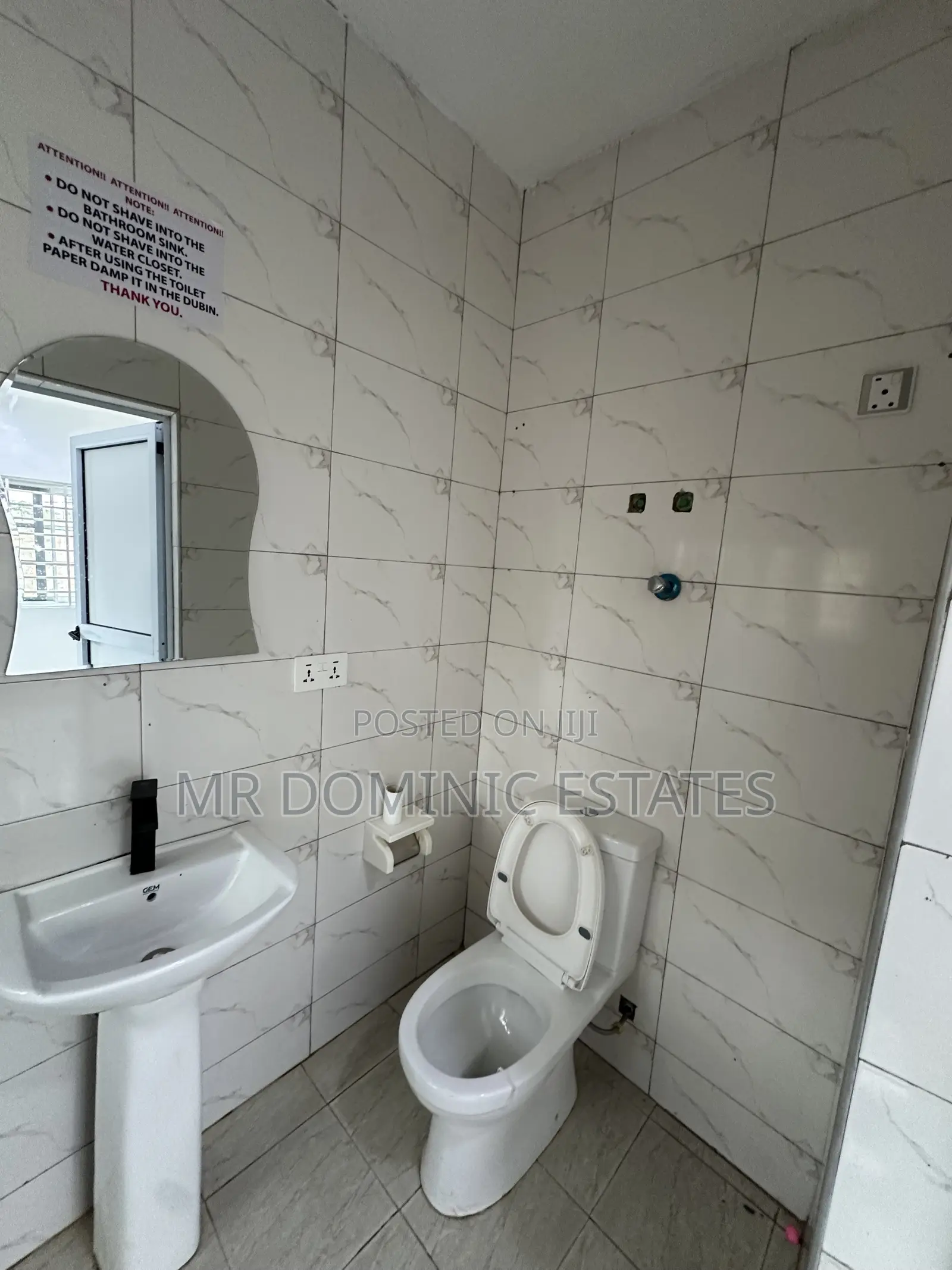 1bdrm Apartment in Mr Dominic Estates, Old Barrier for rent