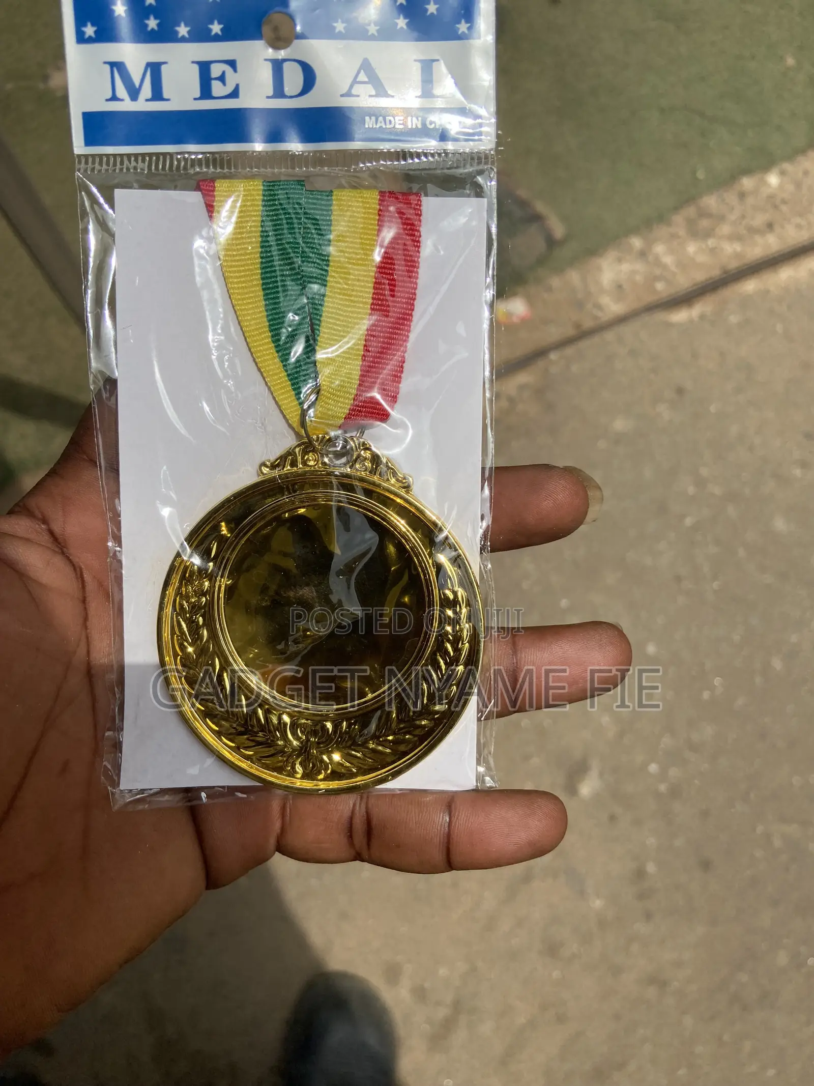 Award Medals (Gold, Silver and Bronze)