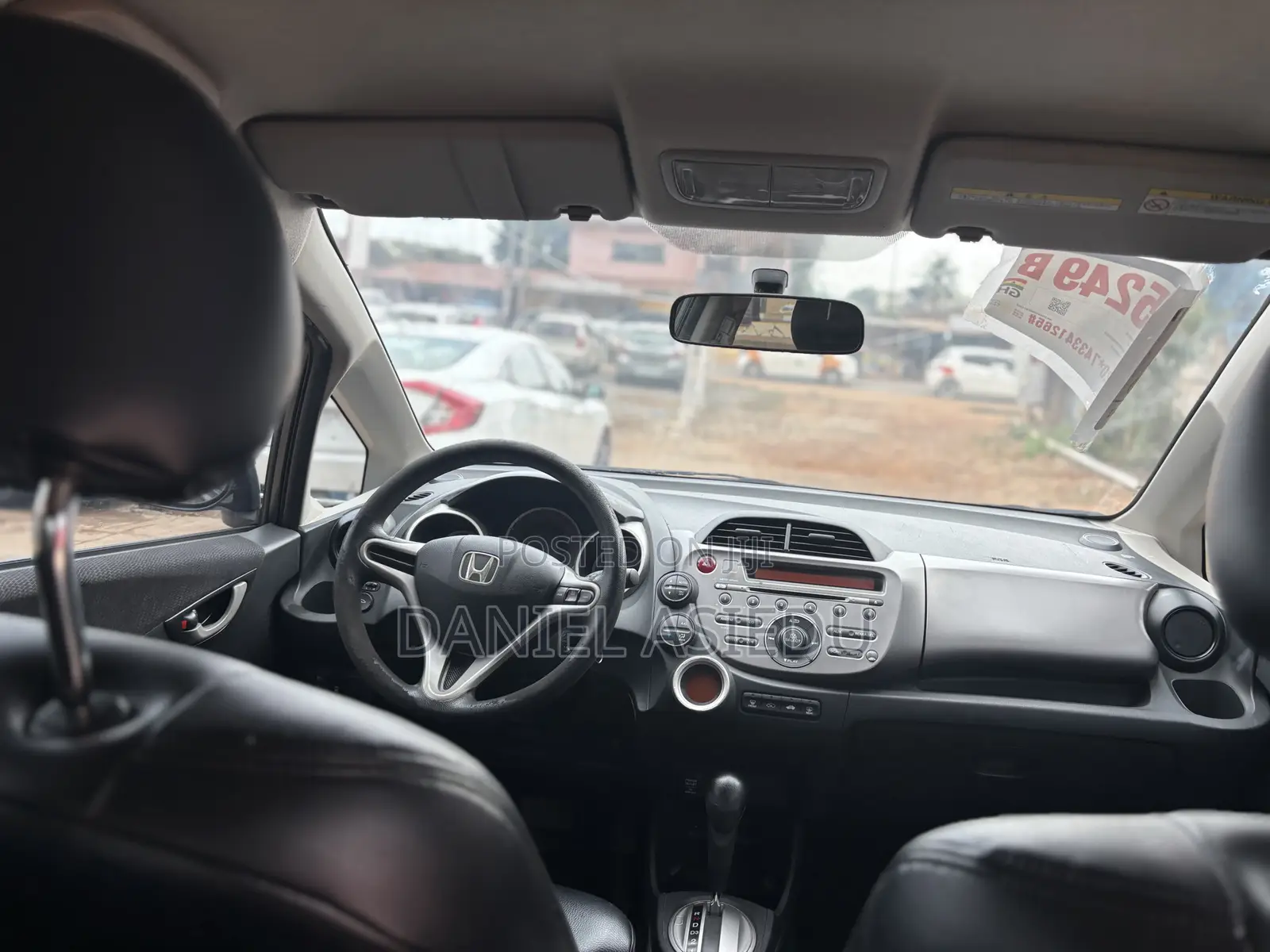 Honda Fit Automatic 2012 Gray