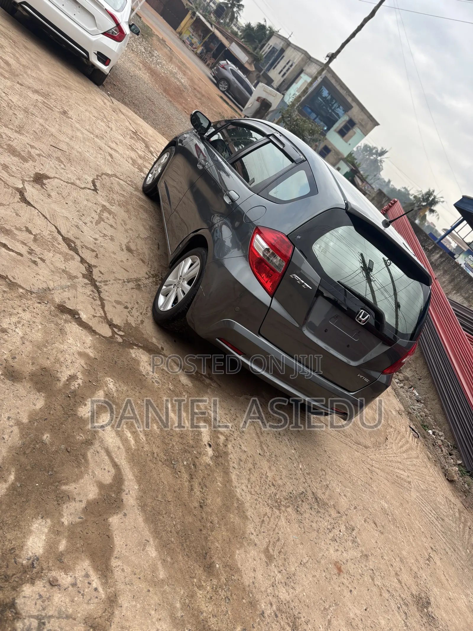 Honda Fit Automatic 2012 Gray