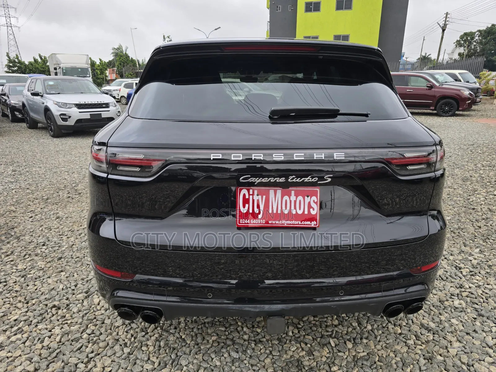 Porsche Cayenne 2020 Black