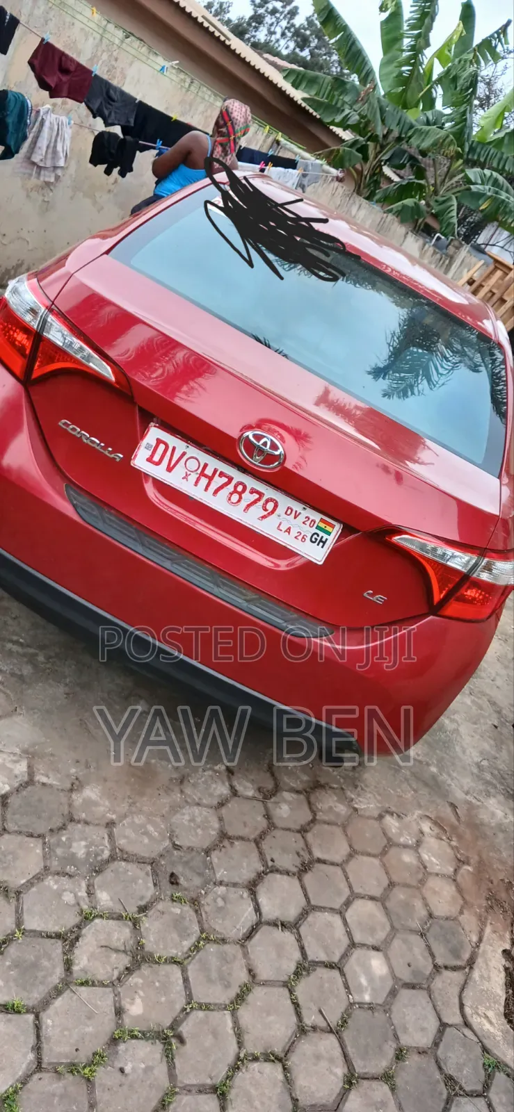 Toyota Corolla LE ECO w/Package 1 4dr Sedan (1.8L 4cyl CVT) 2017 Red