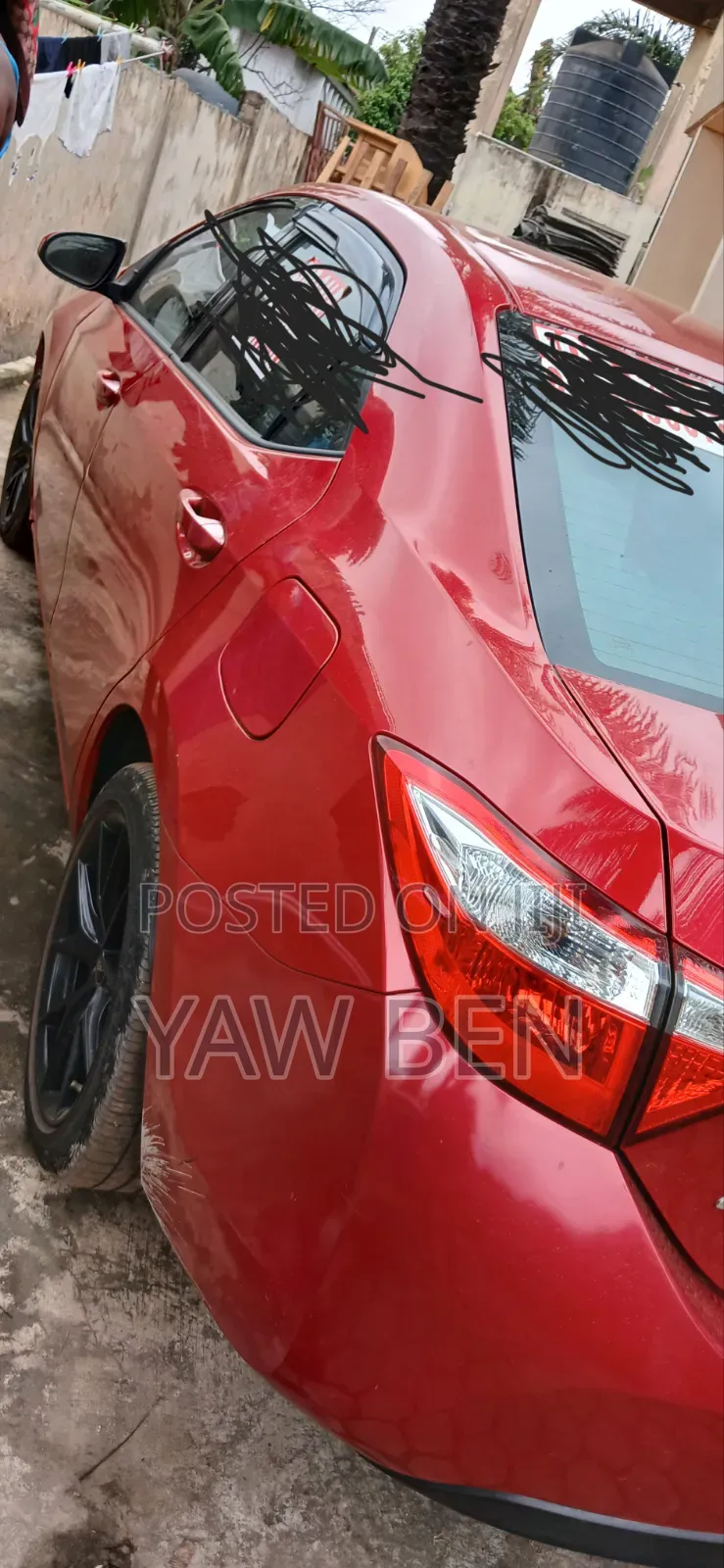 Toyota Corolla LE ECO w/Package 1 4dr Sedan (1.8L 4cyl CVT) 2017 Red