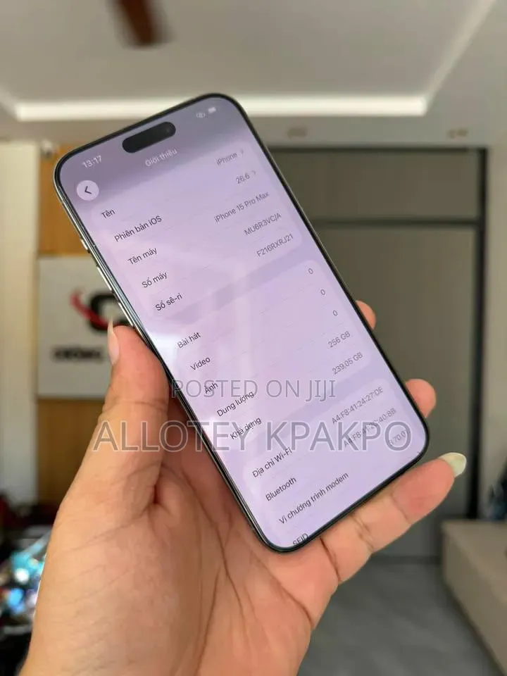 Apple iPhone 15 Pro Max 256 GB Silver