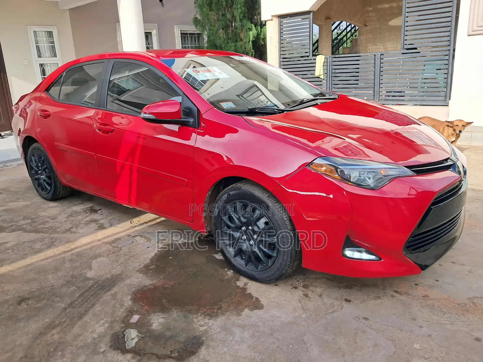 Toyota Corolla LE (1.8L 4cyl 2A) 2019 Red