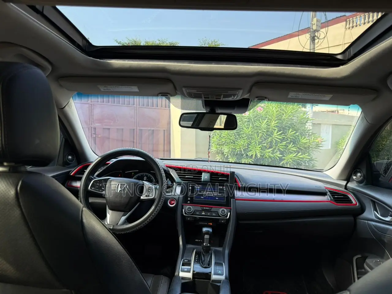 Honda Civic Touring Sedan 2019 Gray