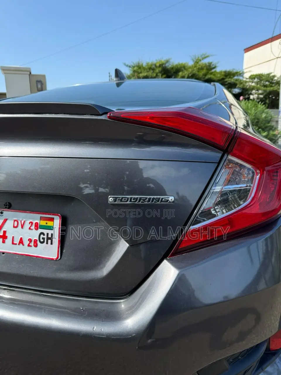 Honda Civic Touring Sedan 2019 Gray
