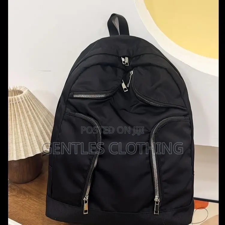 Rick Owen Combo Zipped Backpack