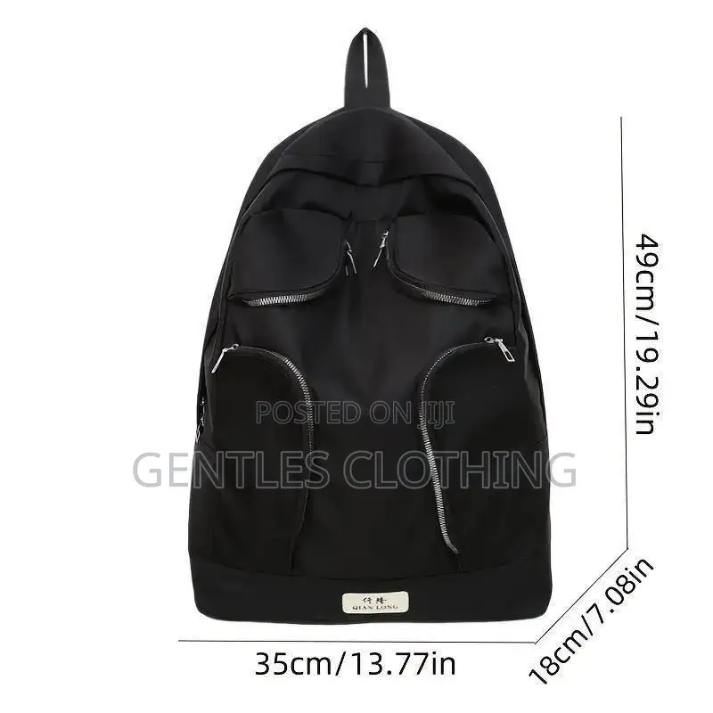 Rick Owen Combo Zipped Backpack