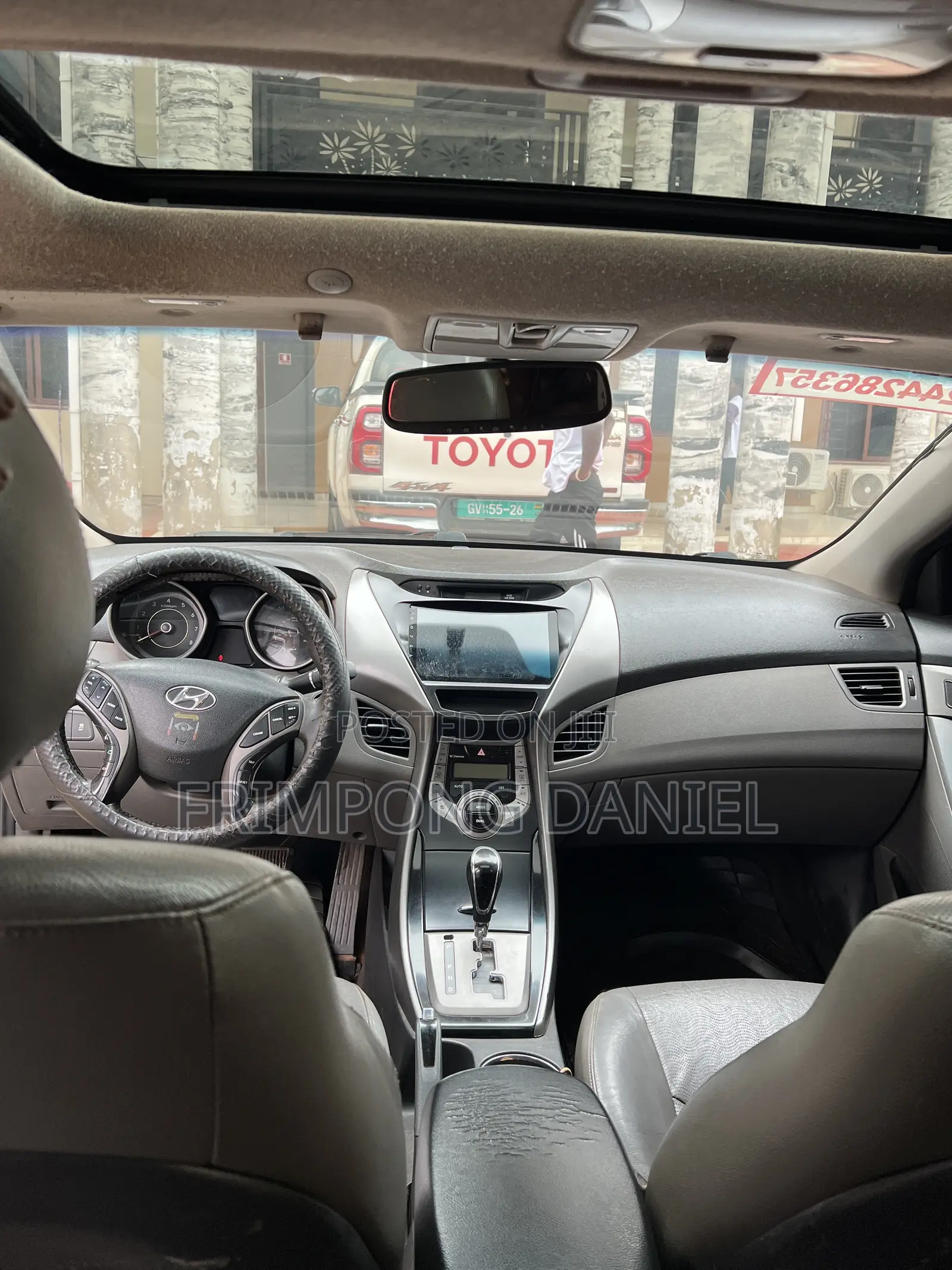 Hyundai Elantra Limited Sedan FWD (1.8L 4cyl 6A) 2013 Gray