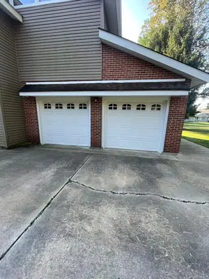 Garage Door With Small Windows Available Now for Sale