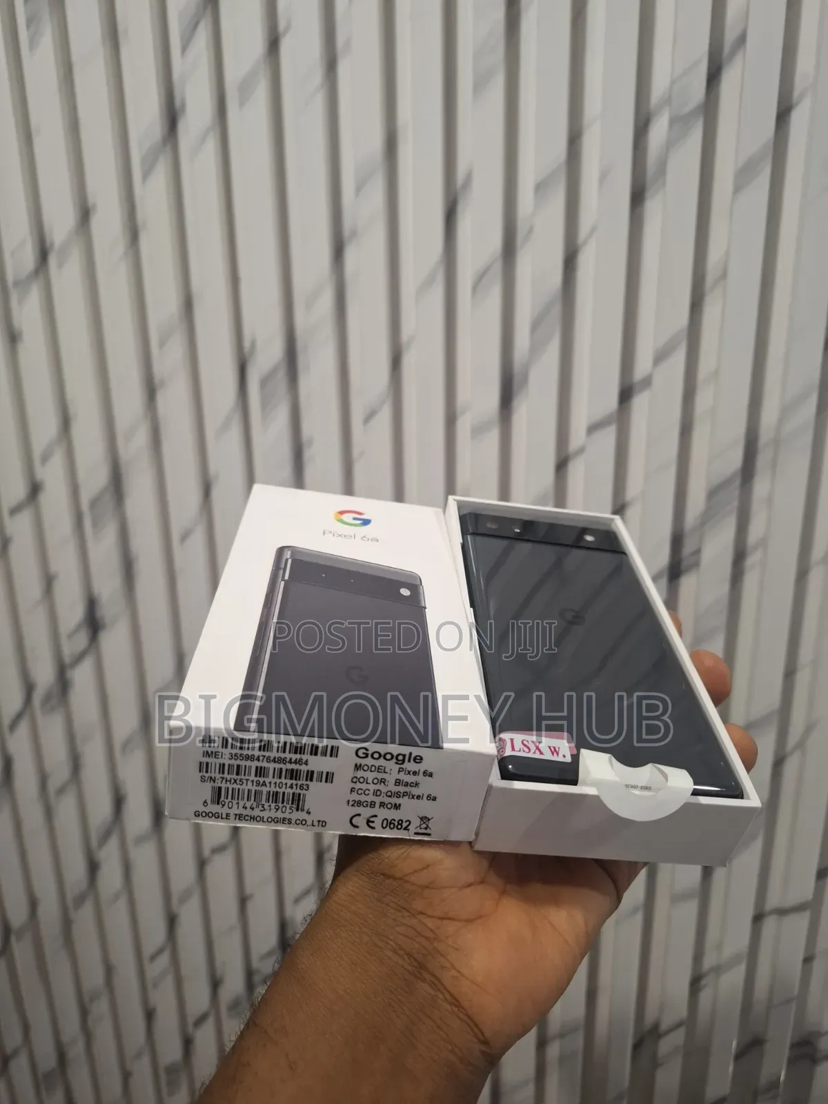 New Google Pixel 6a 128 GB Black