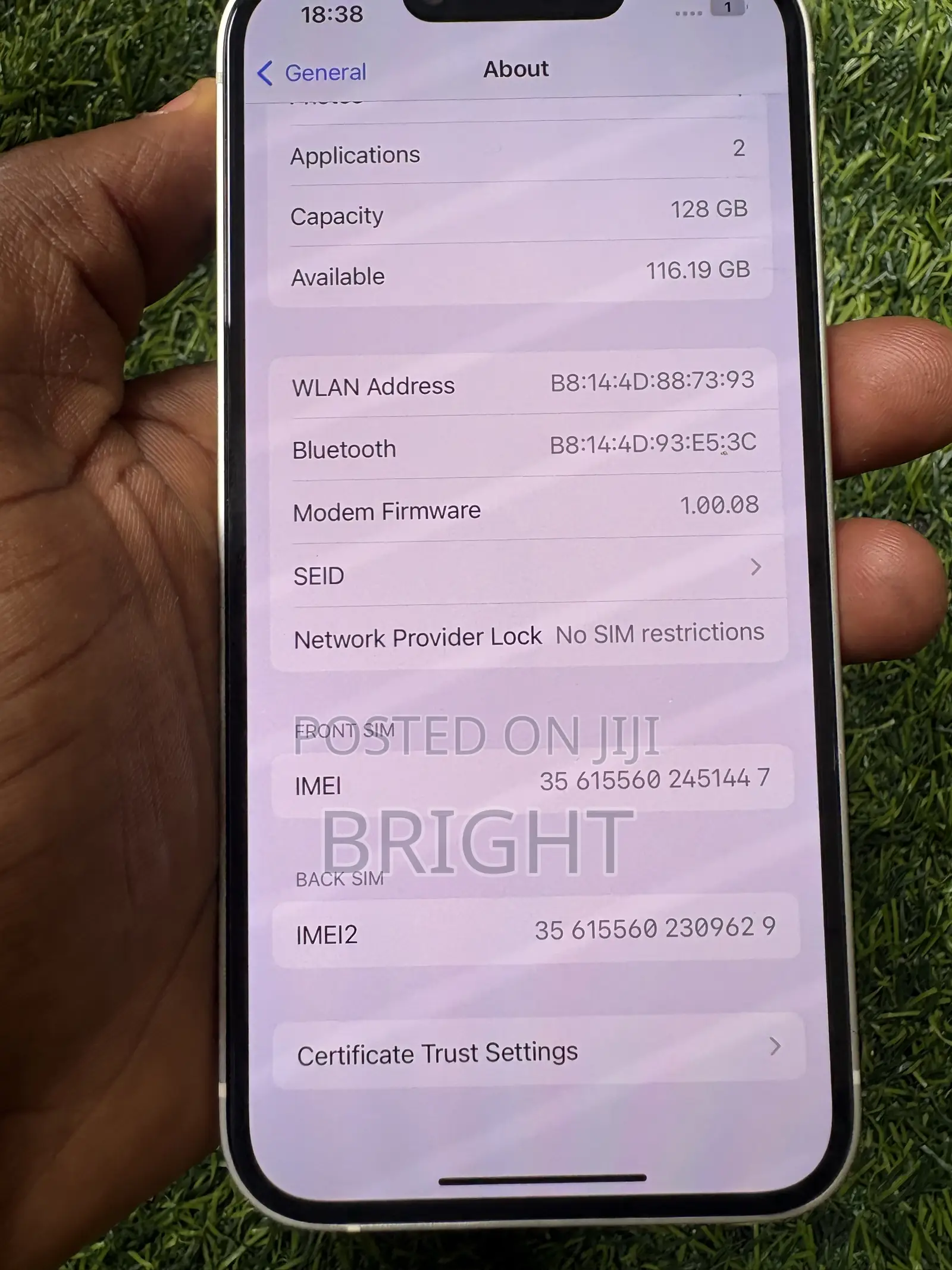 Apple iPhone 14 128 GB White