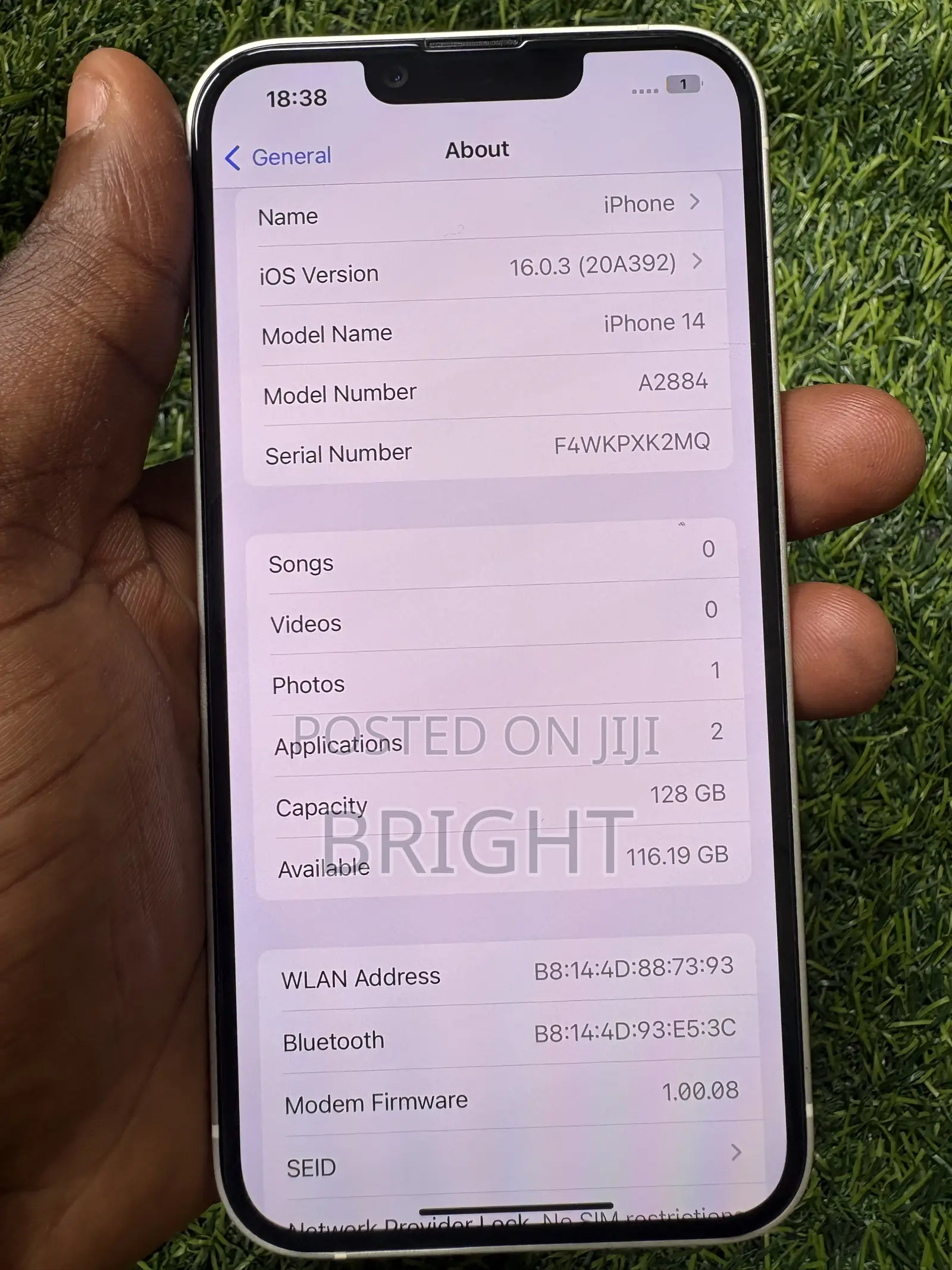 Apple iPhone 14 128 GB White