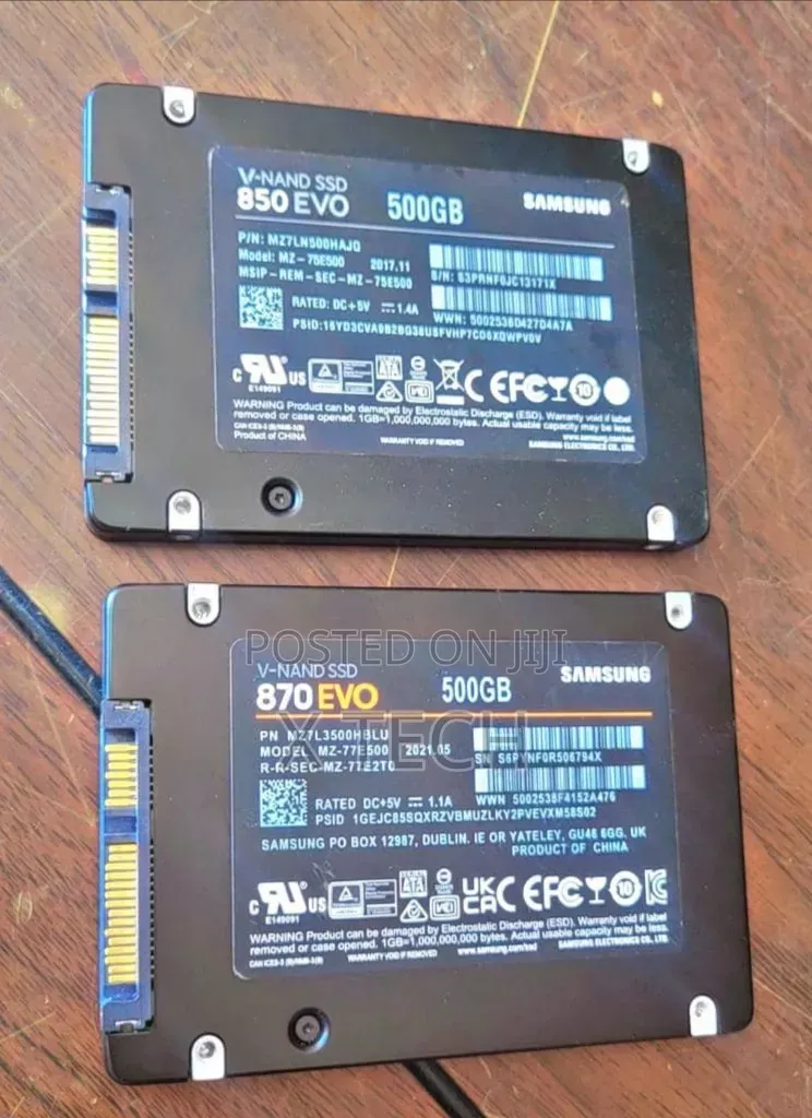 Slightly Used 500g & 1tb SSD