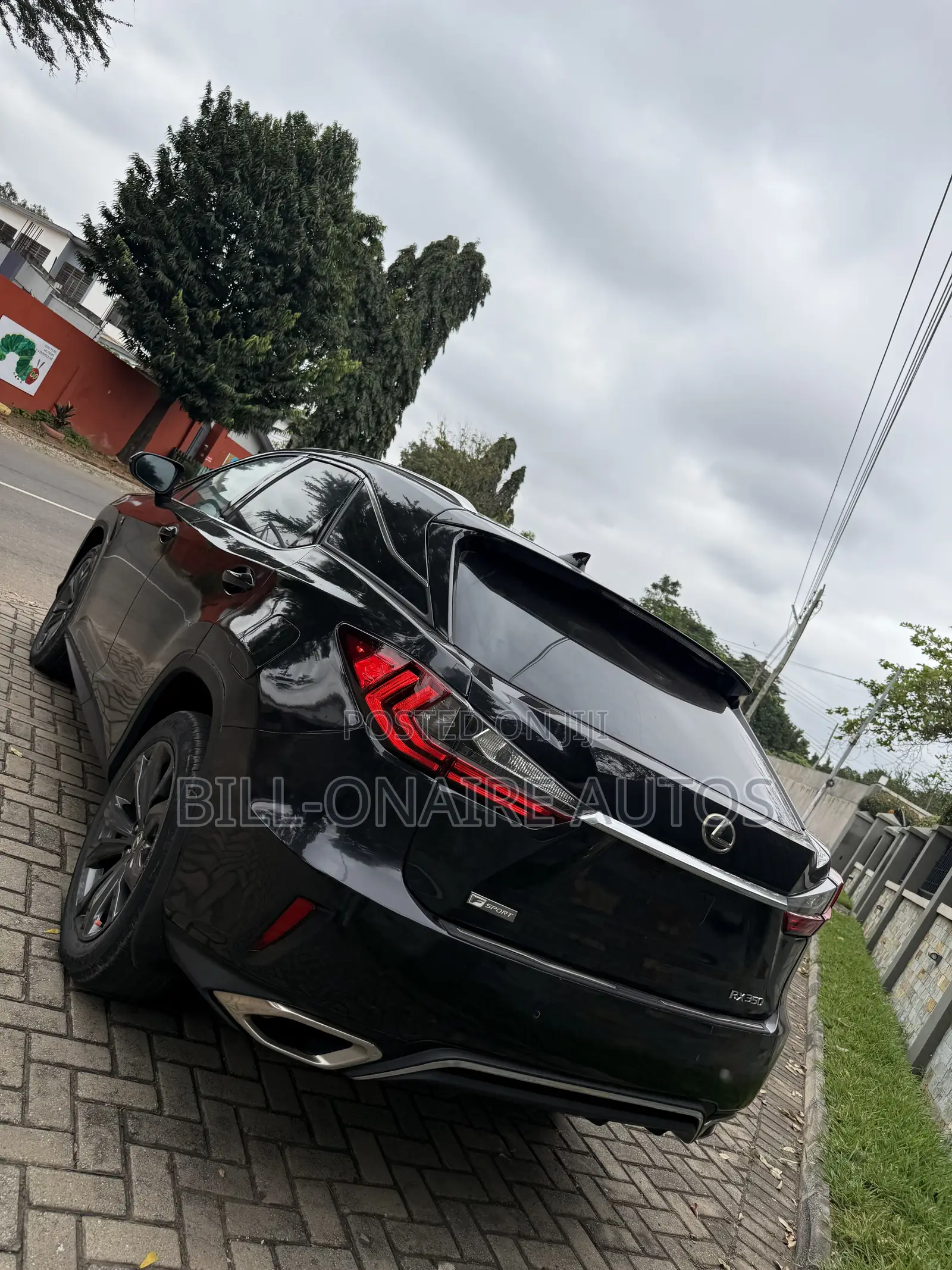 Lexus RX 350 F Sport AWD 2017 Black