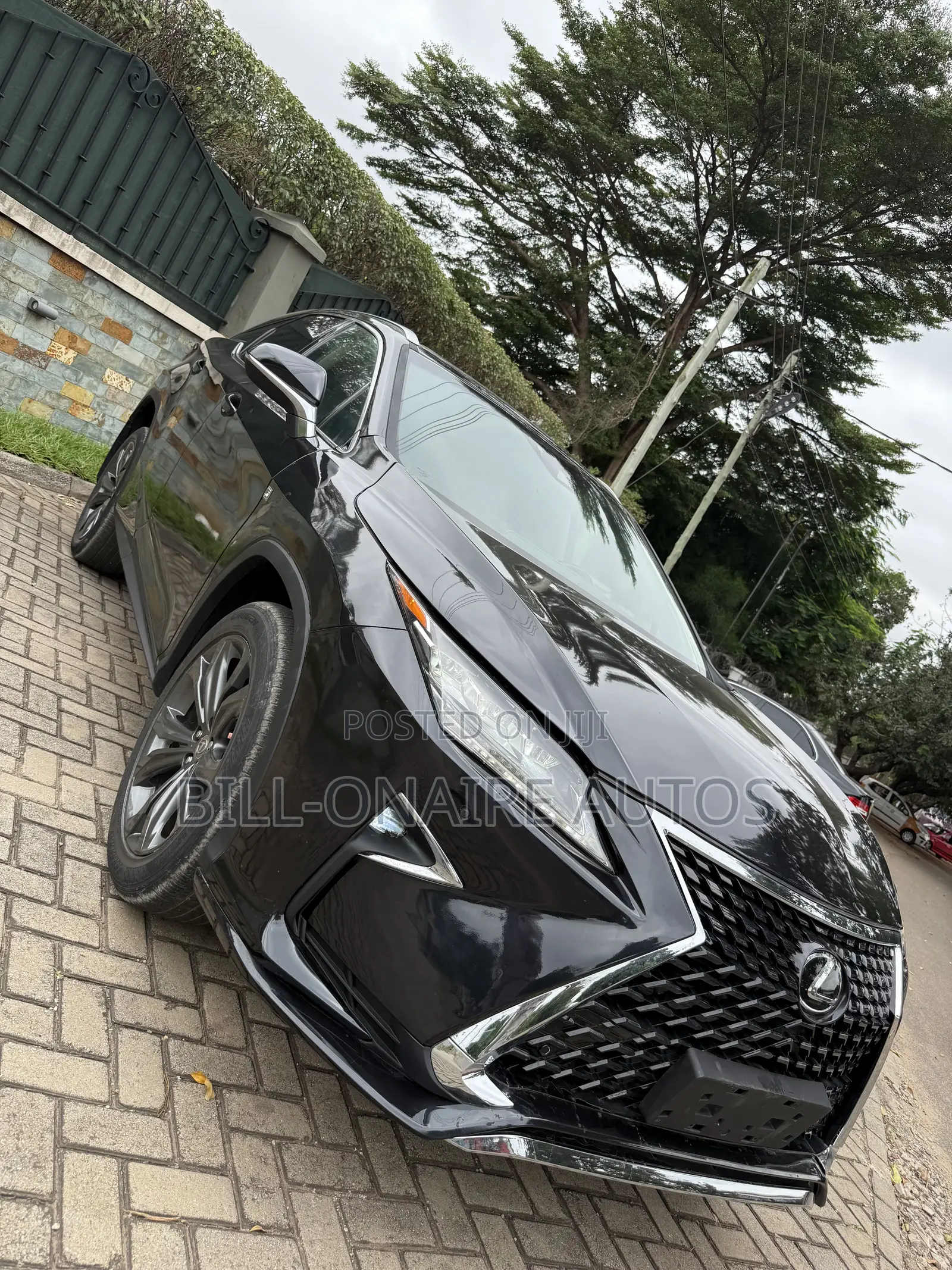 Lexus RX 350 F Sport AWD 2017 Black