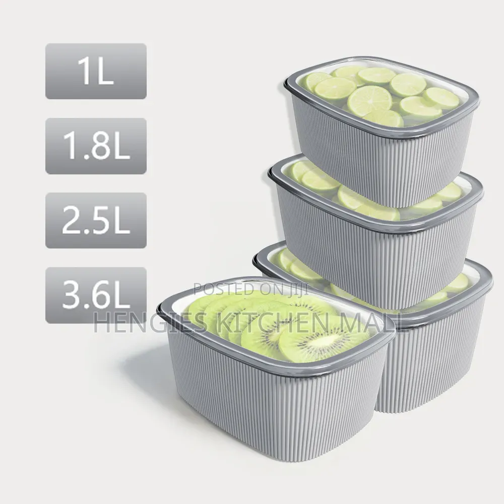 4-Set Storage Bowl (Sizes From 1L - 3.6L)