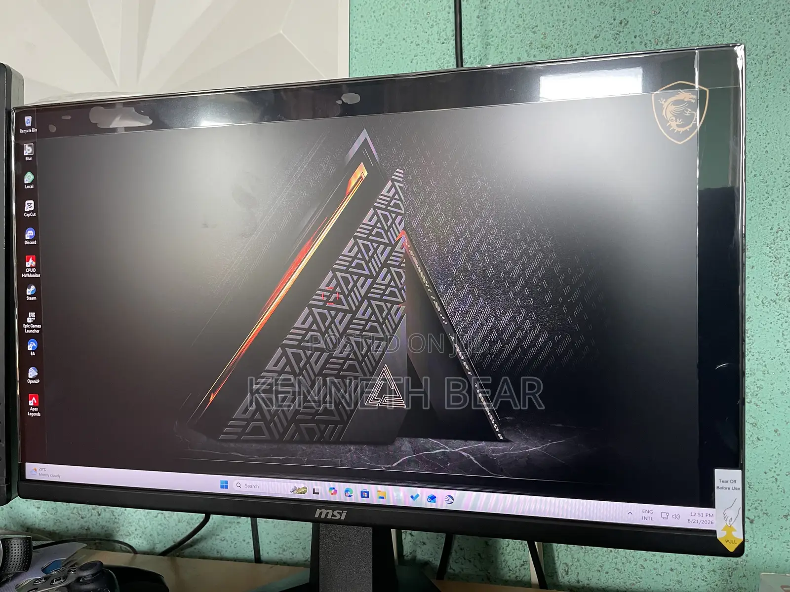 MSI 245F X24 Gaming Monitor
