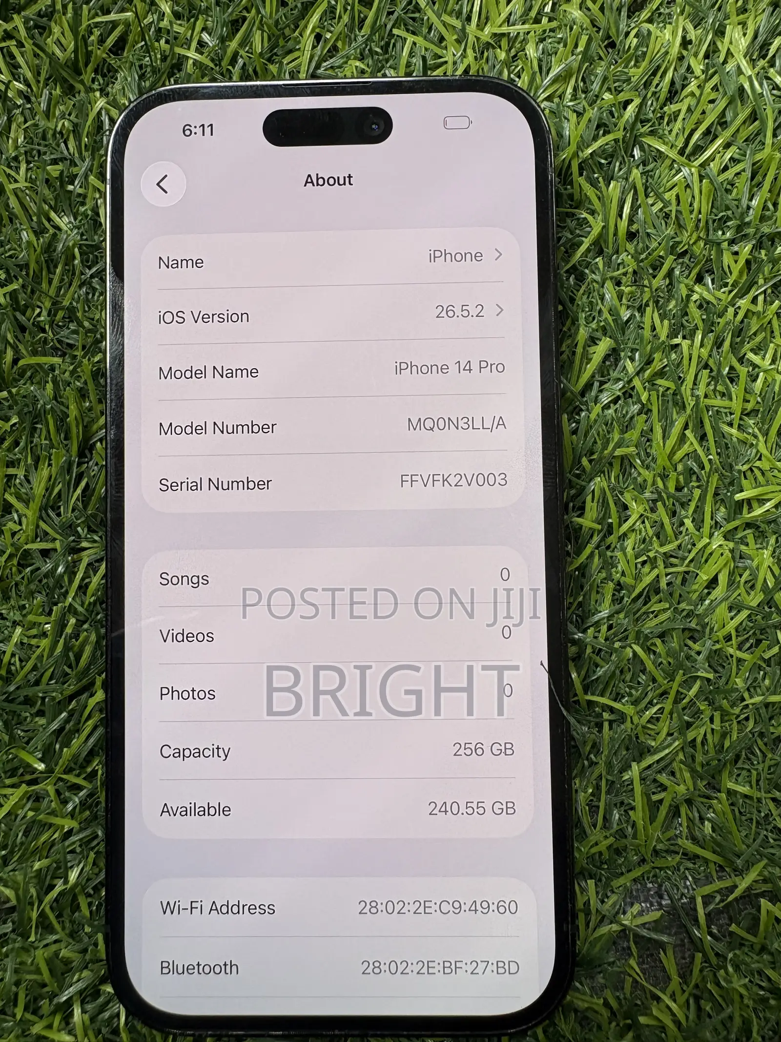 Apple iPhone 14 Pro 256 GB Black
