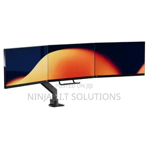 Monitor Mount for Three Screens