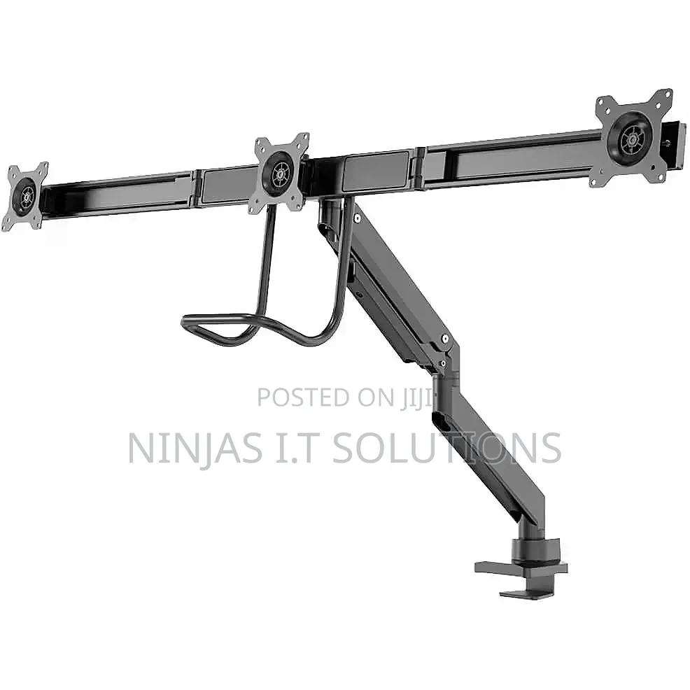 Monitor Mount for Three Screens
