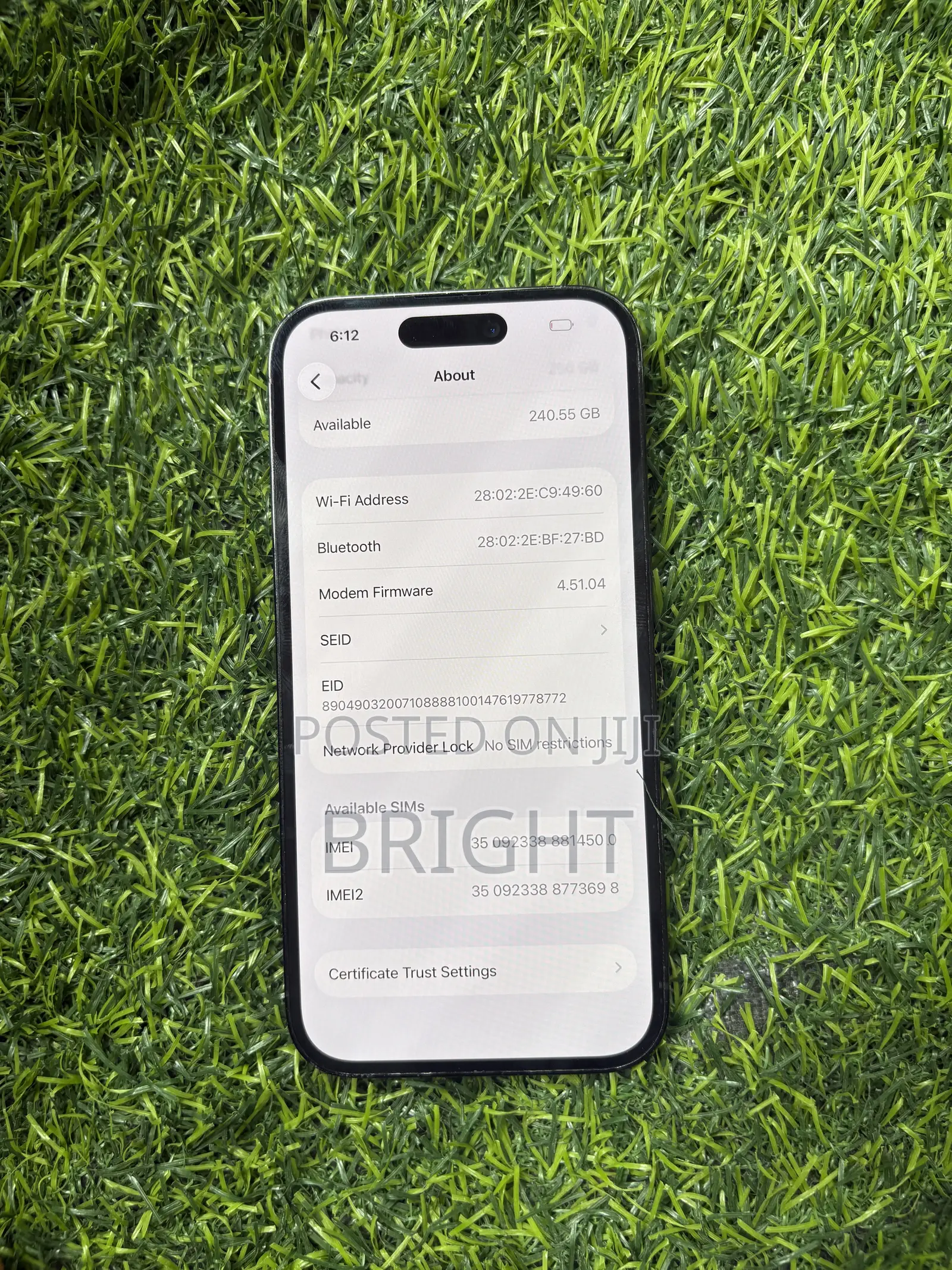 Apple iPhone 14 Pro 256 GB Black