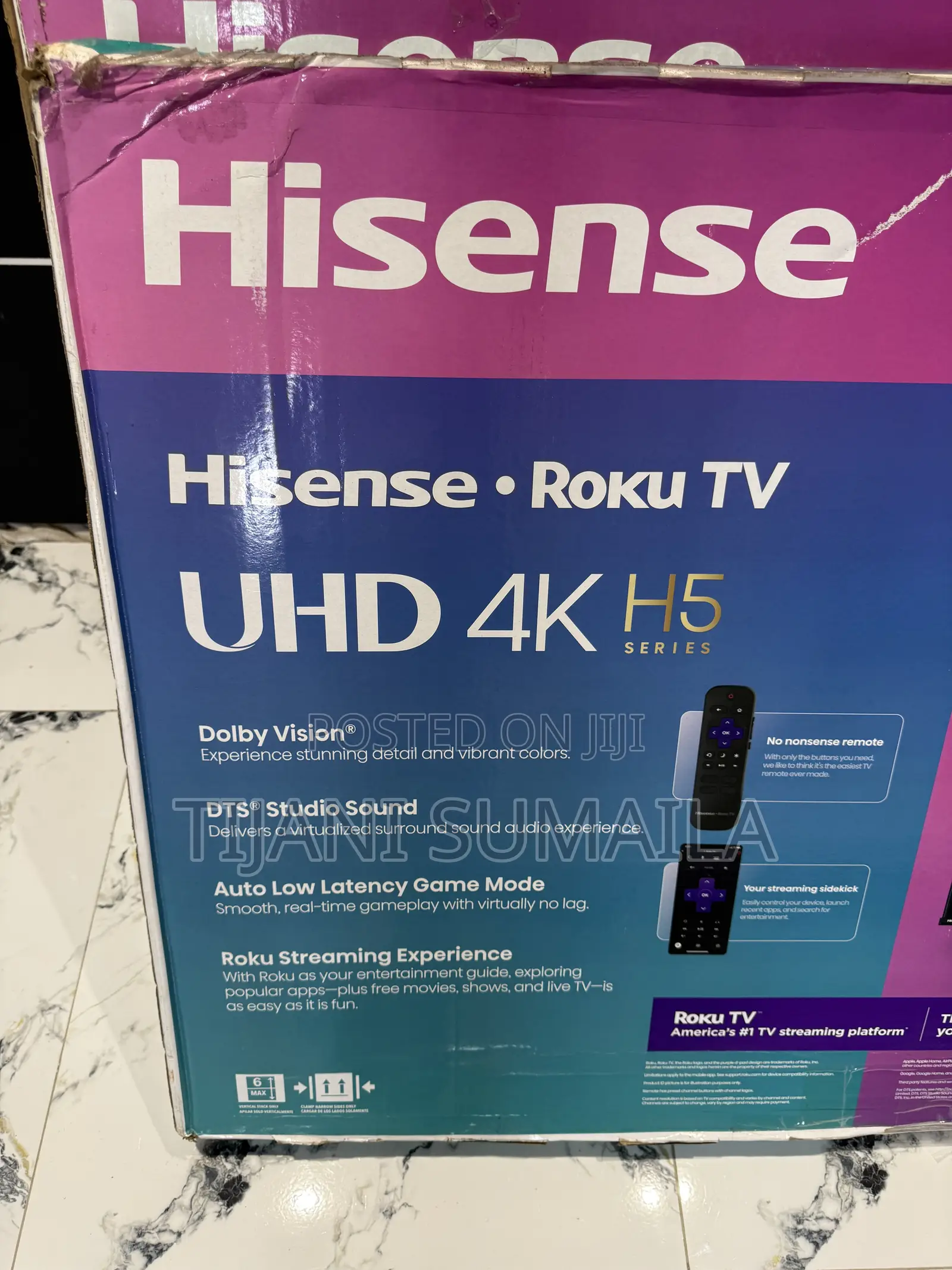 Hisense • Roku TV Uhd 4k H5