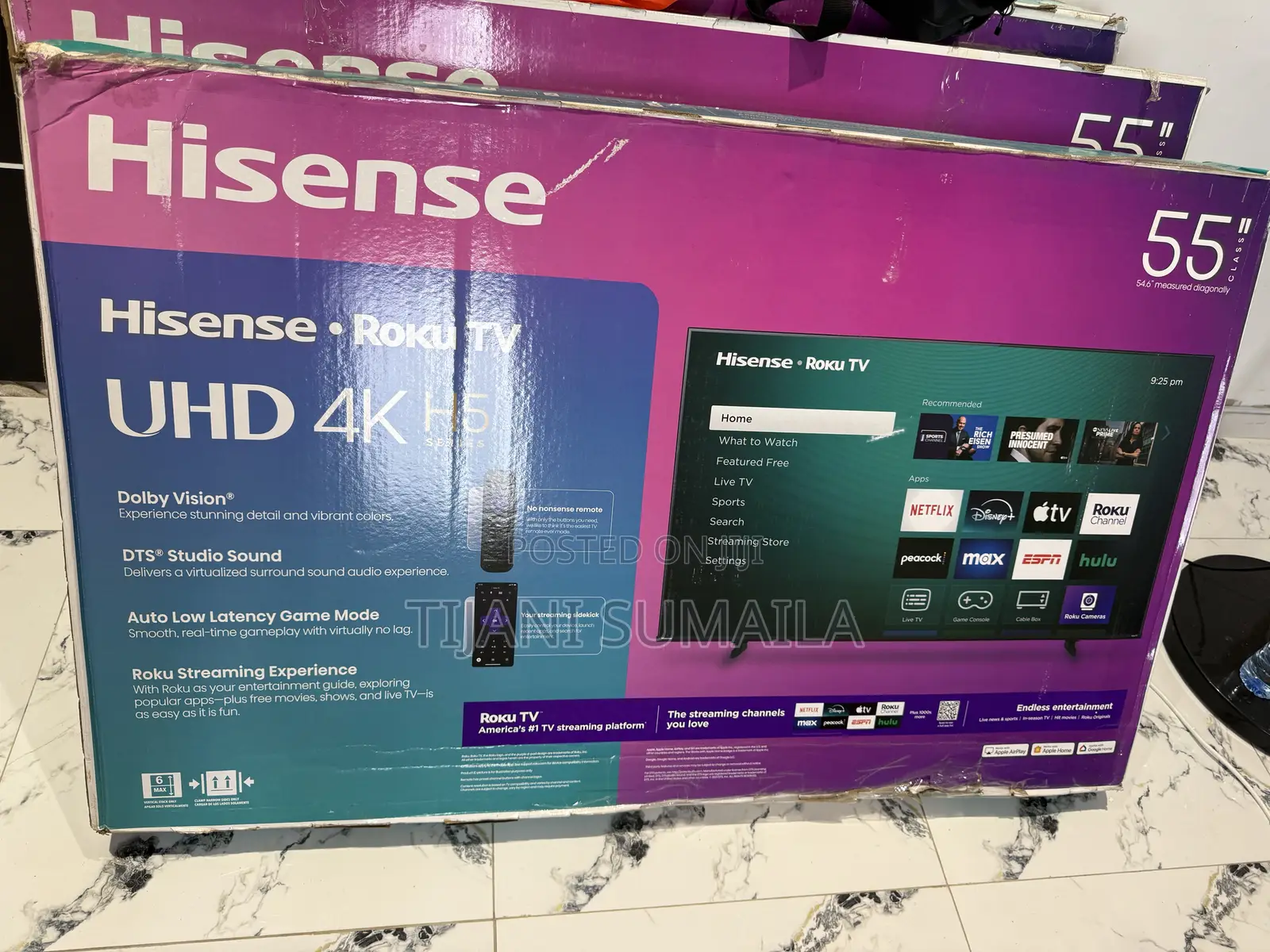 Hisense • Roku TV Uhd 4k H5