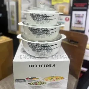 3-Set Ceramic Serving Bowls