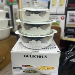 3-Set Ceramic Serving Bowls