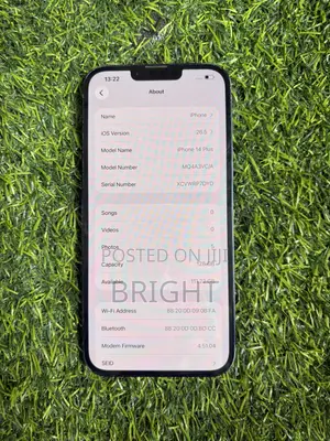 Apple iPhone 14 Plus 128 GB Black