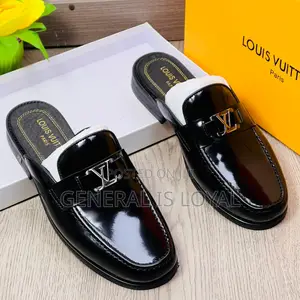 Louis Vuitton Black Mirror Men’s  Halfshoe