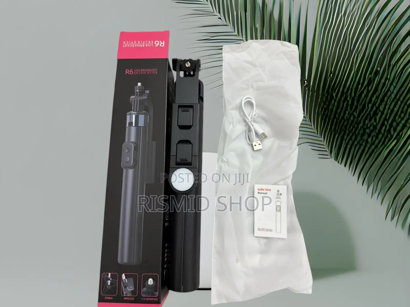 R6 Bluetooth Extendable Selfie Stick & Tripod