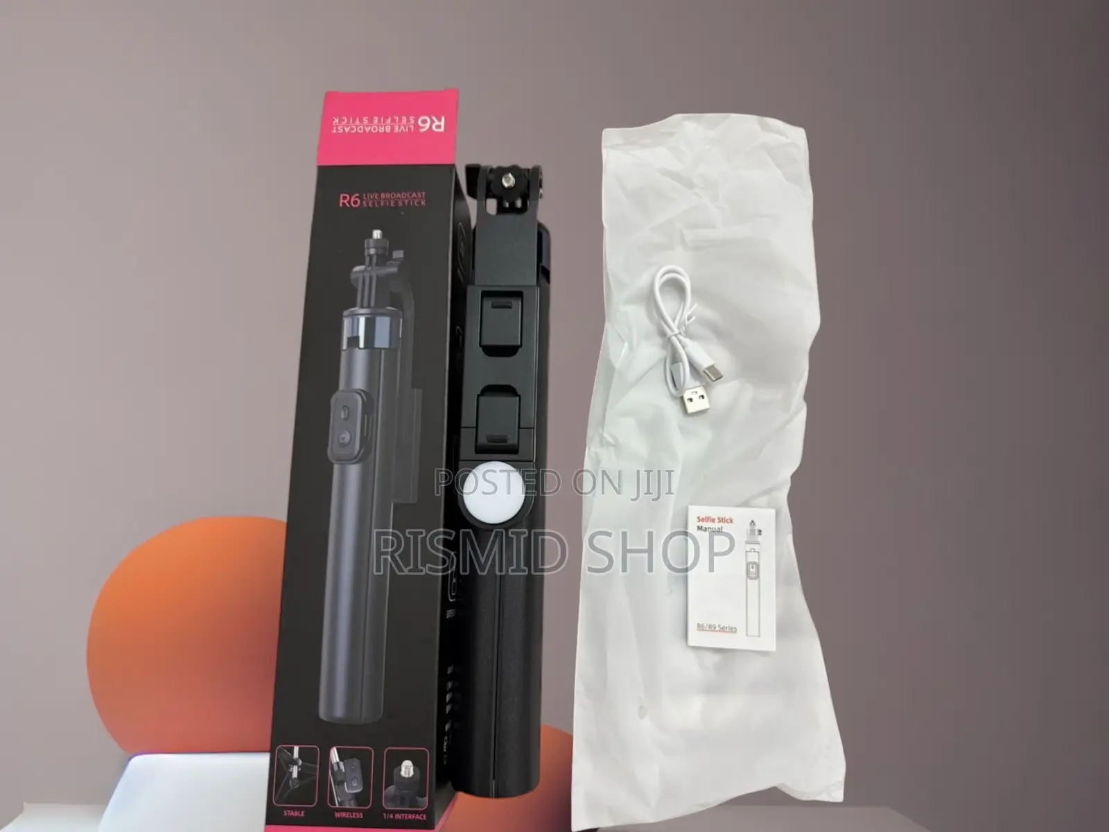 R6 Bluetooth Extendable Selfie Stick & Tripod