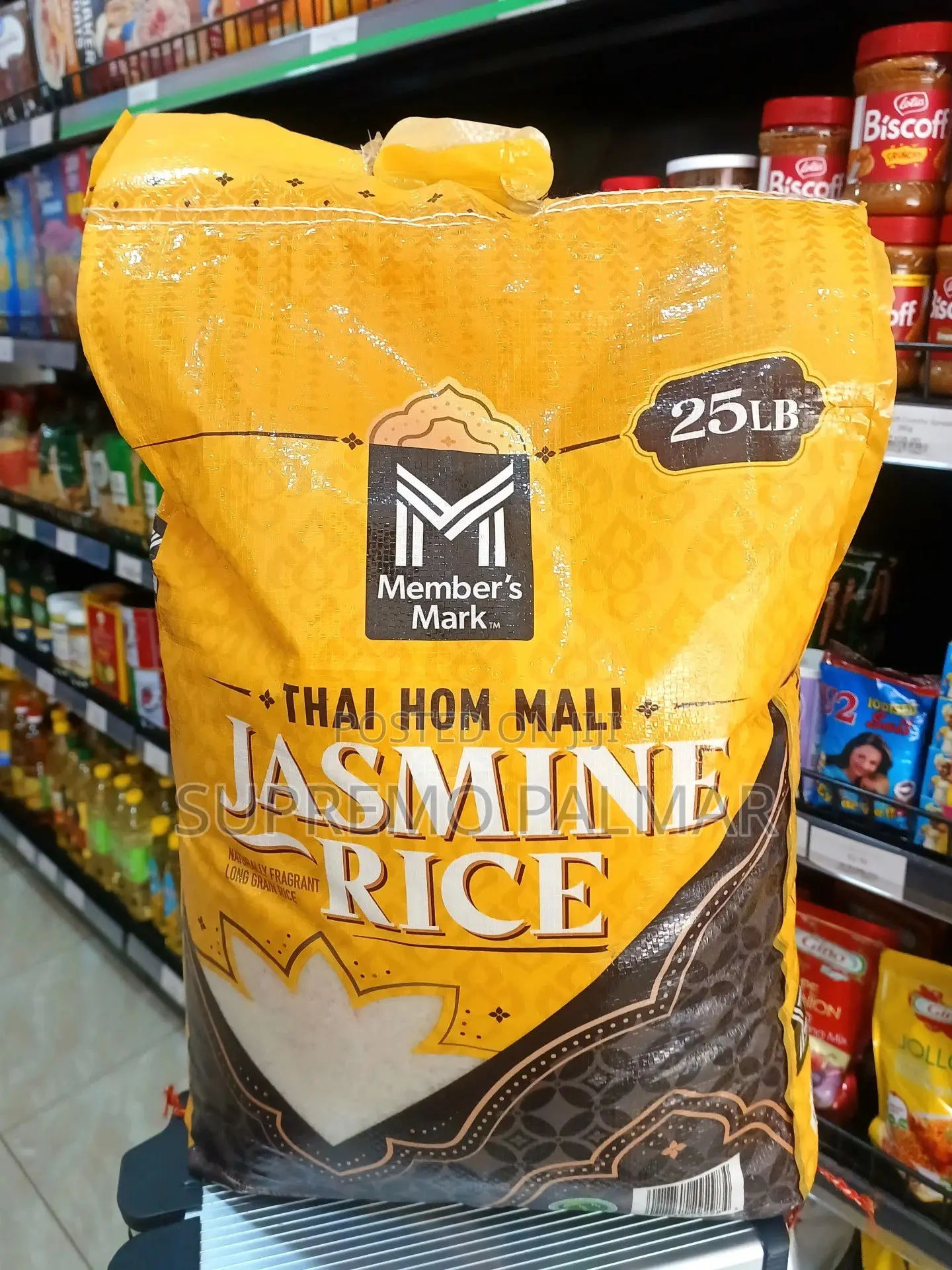 Member’s Mark Thai Hom Mali Jasmine Rice 25 LB – Premium Fragrant