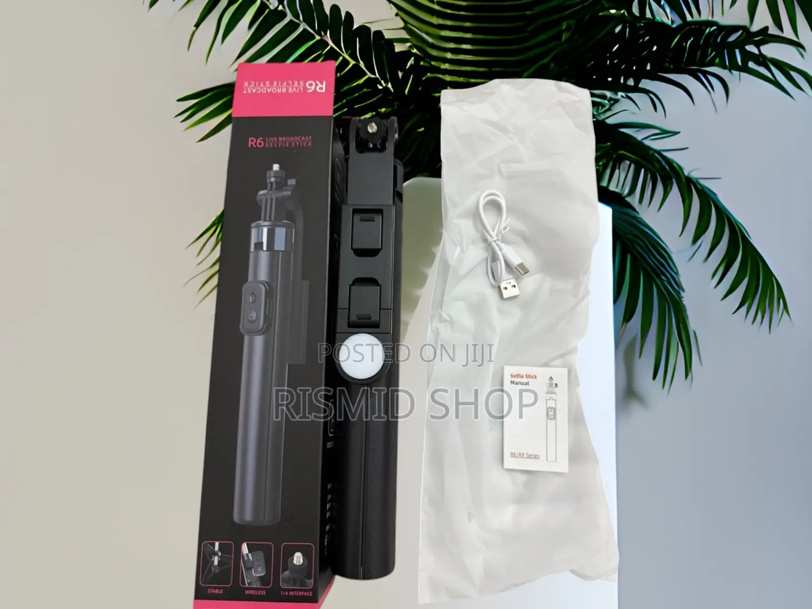 R6 Compact Multifunctional Selfie Tripod