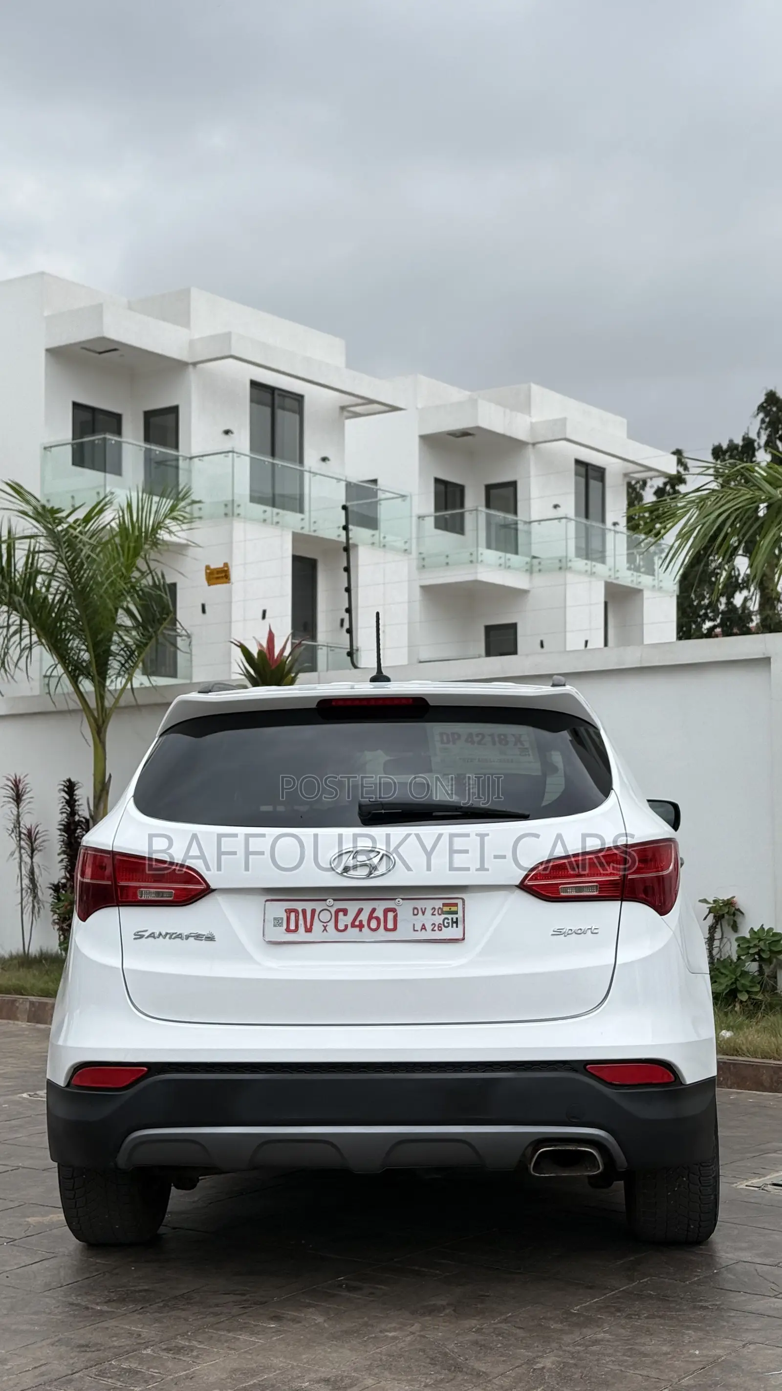 Hyundai Santa Fe 2016 White