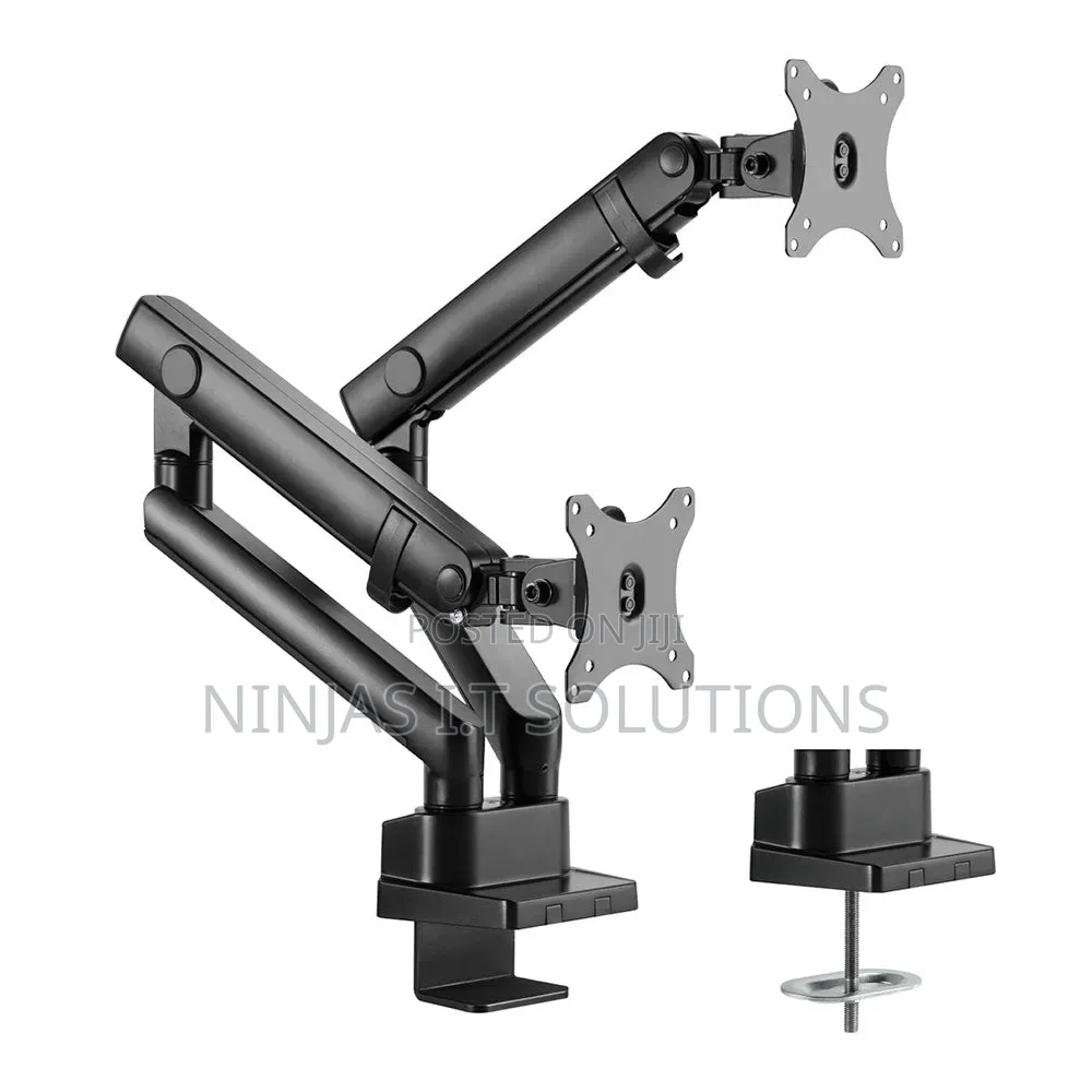 Laptop and Monitor Arm With Gas Spring