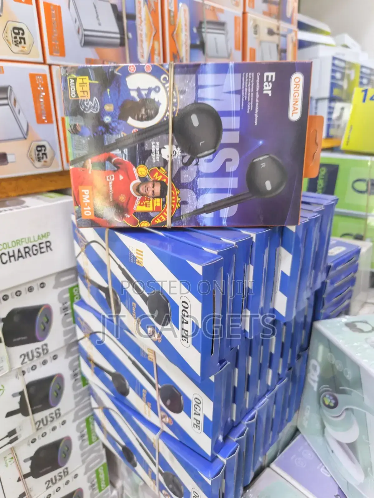 Wired Music Earphones With Mic — Only GHS 35