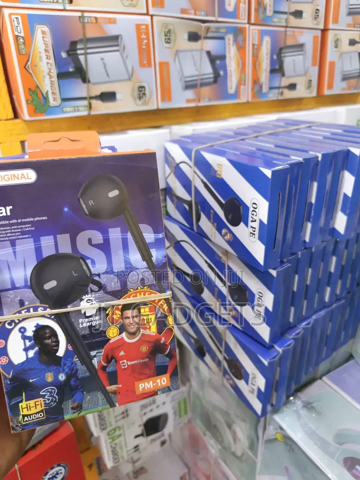 Wired Music Earphones With Mic — Only GHS 35