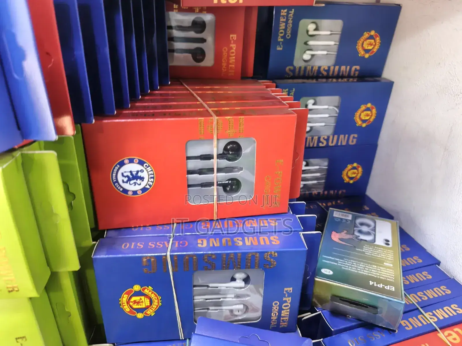 Wired Music Earphones With Mic — Only GHS 35
