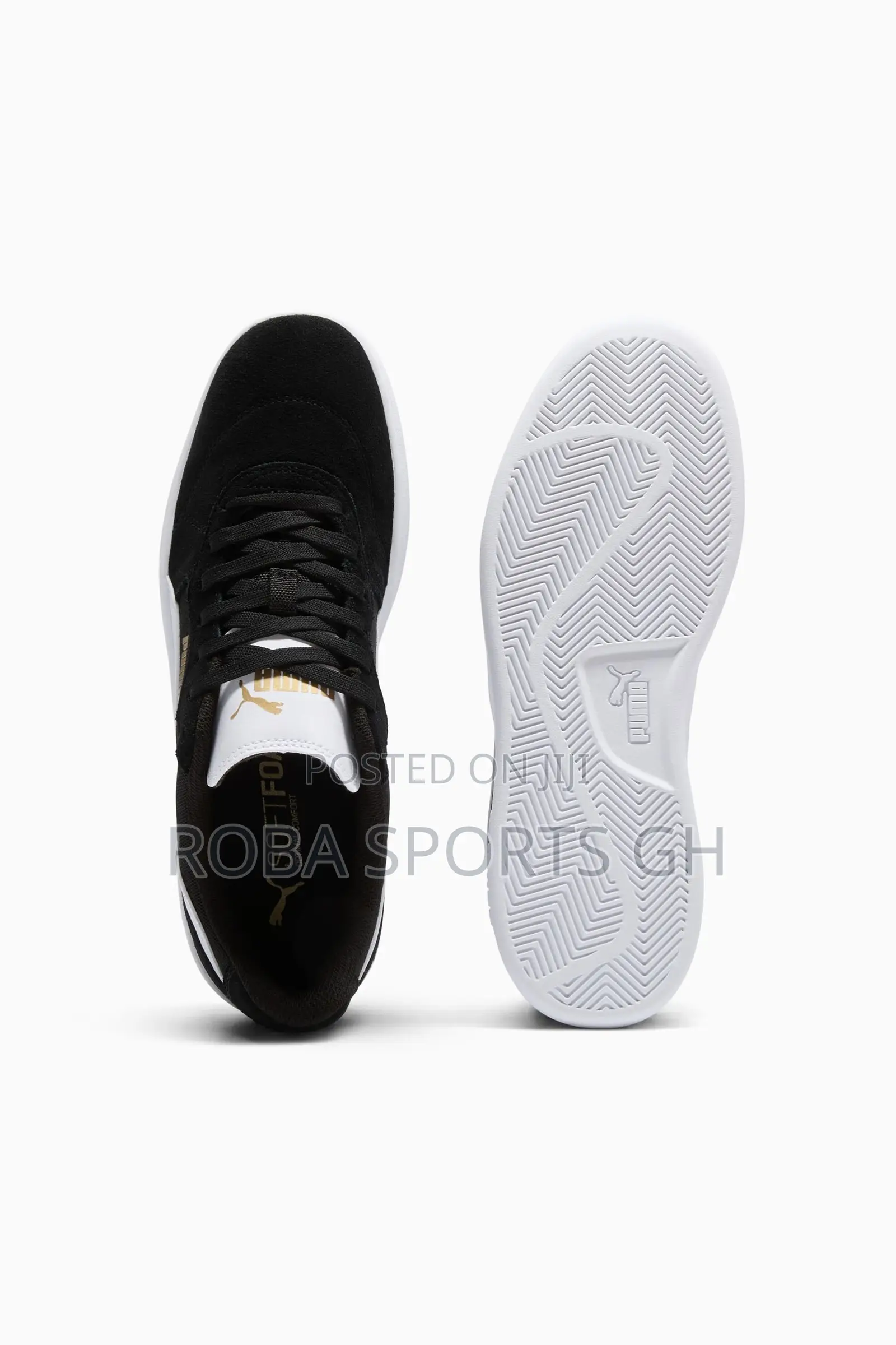 Puma Astro Play Black Trainers