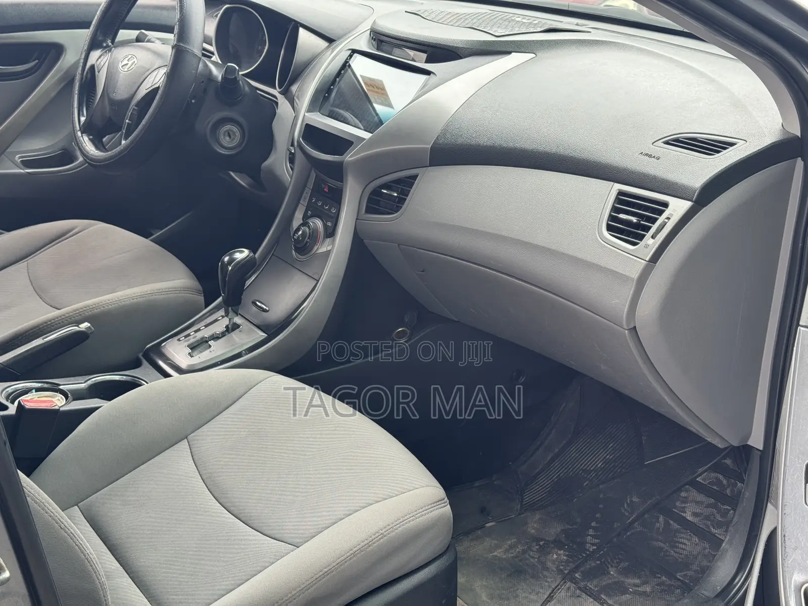 Hyundai Elantra GLS Automatic 2012 Gray