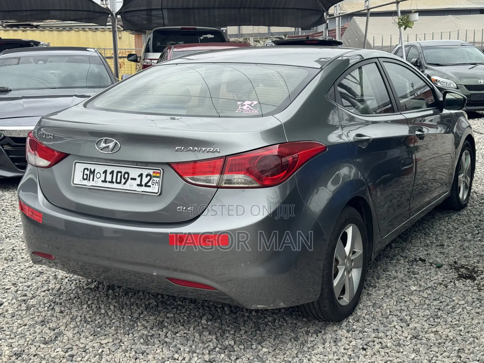 Hyundai Elantra GLS Automatic 2012 Gray